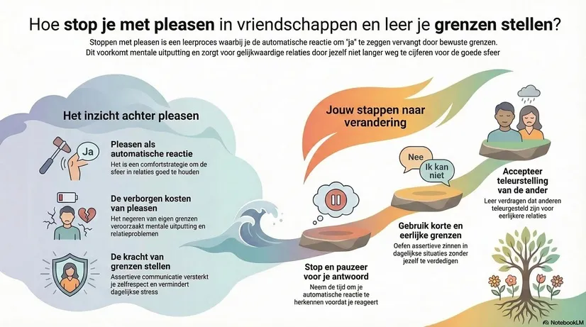 Samenvatting: hoe stop je met pleasen in vriendschappen en leer je grenzen stellen?