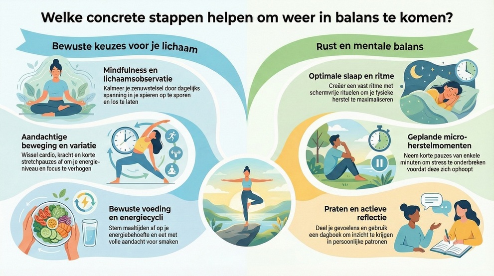 Ontdek concrete stappen hoe je kunt herstellen en weer in balans komt.